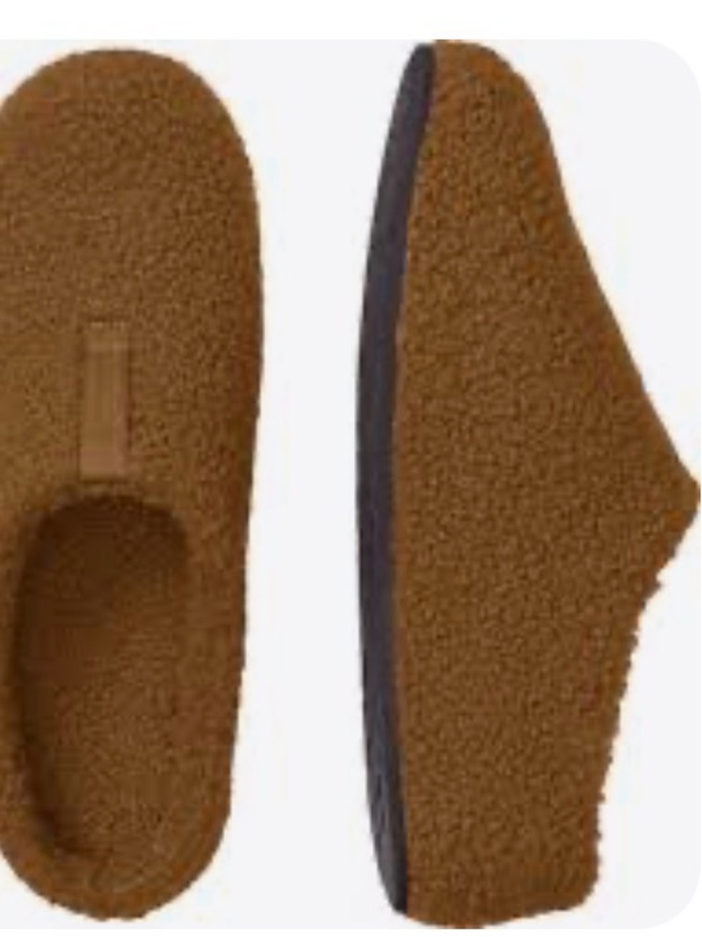 Men's Bombas Sunday slipper, Cozy Slip-On Fleece Slippers - Brown, SZ 12